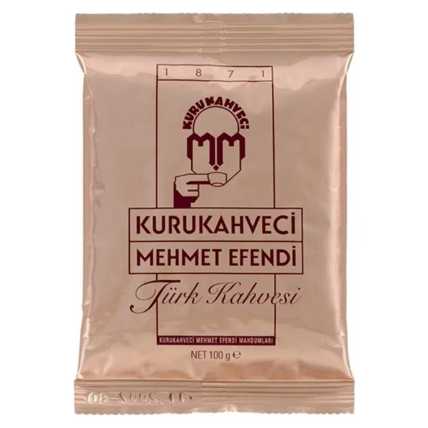 Kurukahveci Mehmet Efendi Türk Kahvesi 100 Gr 5'li - Görsel 3