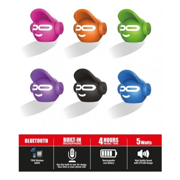İdance Beat Dude Mini Bluetooth Hoparlör Yeşil - Görsel 2