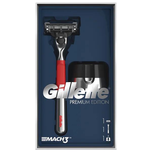 Gillette Mach3 Premium Edition Standlı Tıraş Bıçağı - Görsel 6