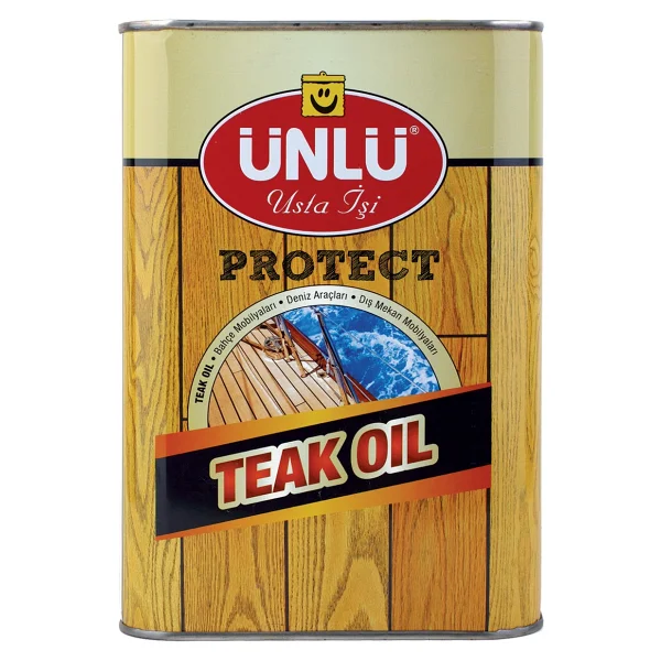 Ünlü Boya Teak Oil (Tik Yağı) - 15 Lt - Görsel 6
