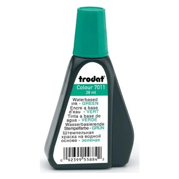 Trodat 7011 28 Cc Yeşil Istampa Mürekkebi - Görsel 2