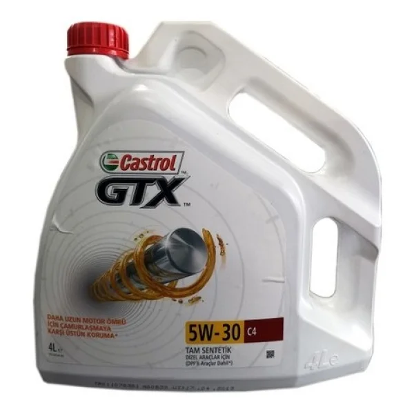 Castrol GTX 5w-30 C4 4 Lt Motor Yağı - Görsel 5