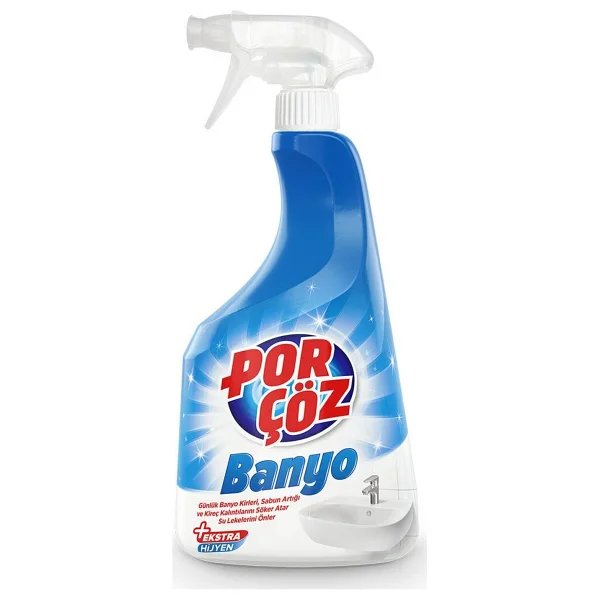 Porçöz Mutfak 750 Ml + Banyo Temizleyici Sprey 750 Ml - Görsel 4