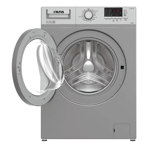 Altus Al 9101 Ds 1000 Devir 9 Kg Gri Çamaşır Makinesi - Görsel 3