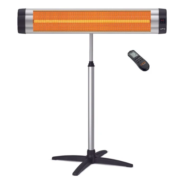Ufo Star/S 30 Uk 3000 W Uzaktan Kumandalı Infrared Isıtıcı - Ayak Dahil - Görsel 3