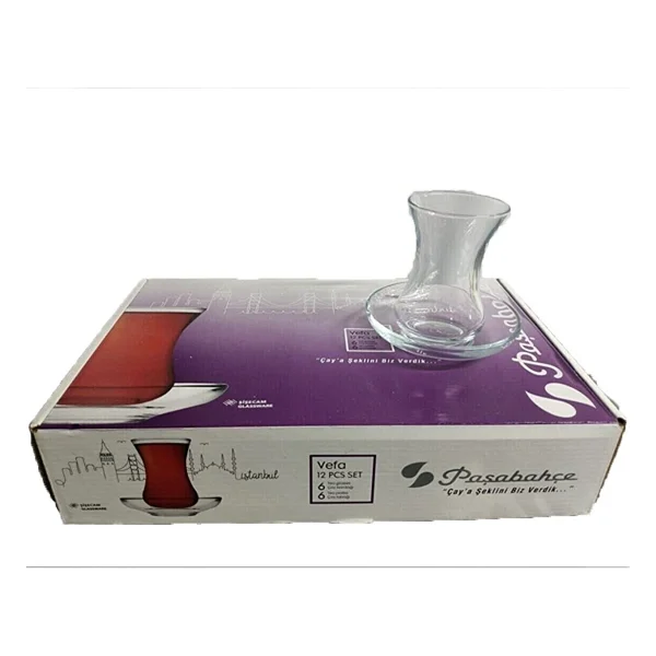 Paşabahçe İstanbul 96942 12 Parça Çay Seti - Görsel 4