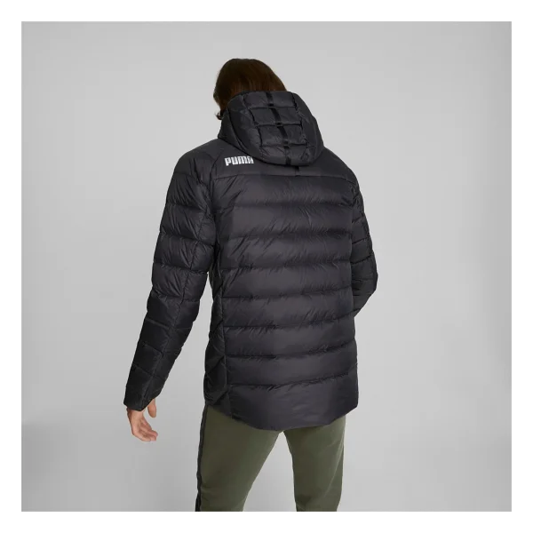 Puma Packlite 849355-01 Kapüşonlu Siyah Erkek Şişme Mont - Görsel 4