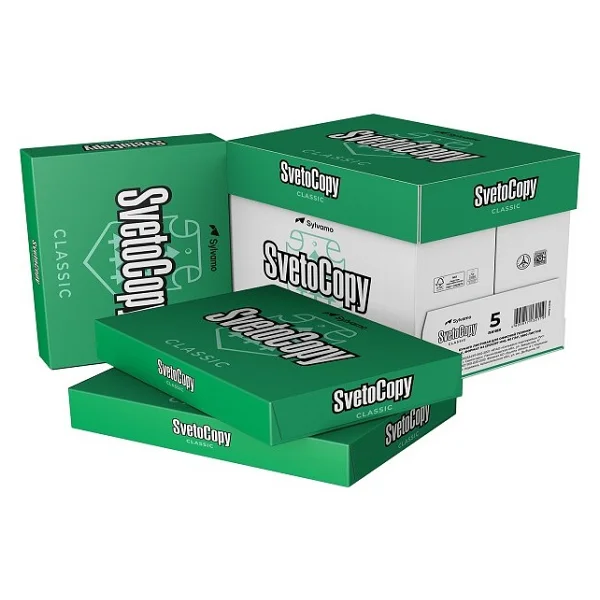 Svetocopy A4 Fotokopi Kağıdı 80 Gr 5'li Paket 2000 Sayfa Beyaz Renk Kaliteli Ofis Kağıdı - Görsel 3