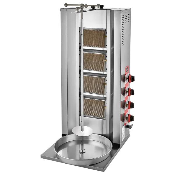 Remta D08 4 Radyanlı Gazlı Döner Makinesi - Görsel 3