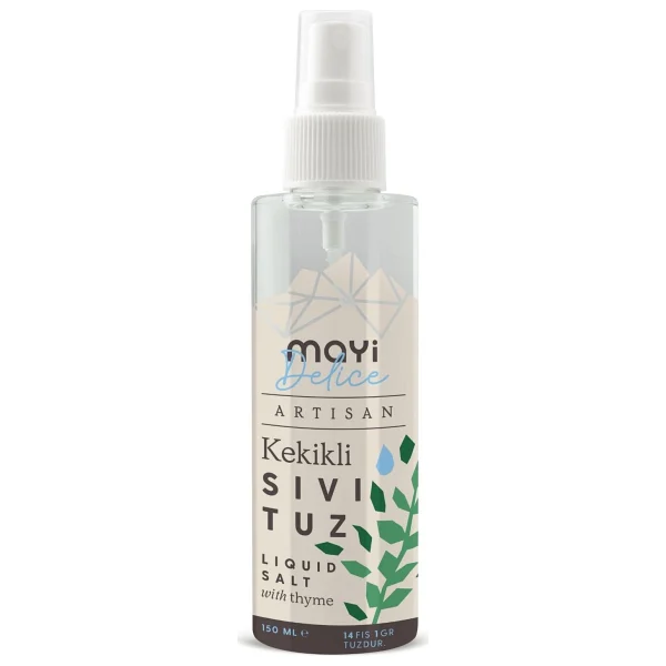 Mayi Tuz Kekikli Sıvı Sprey Tuz 150 Ml - Görsel 10