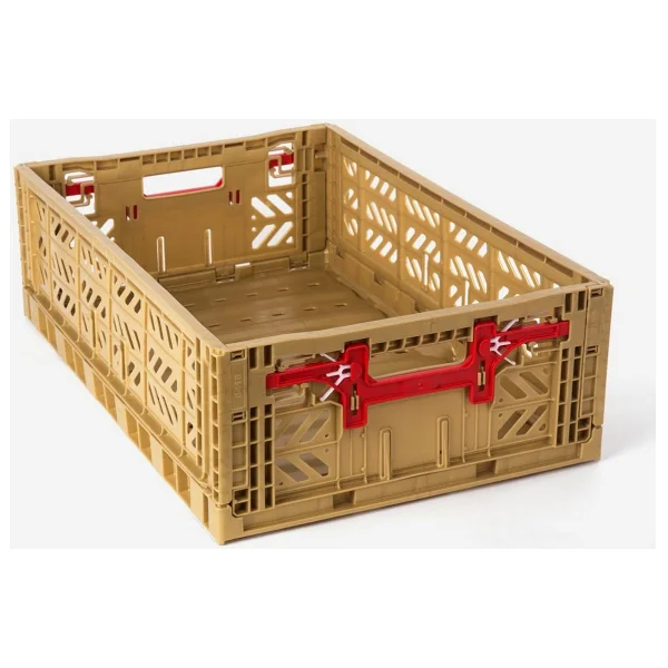 Ayyıldız Aykasa 604018 Maxibox Konforlu Kilit Gold Katlanabilir Kasa - Görsel 5