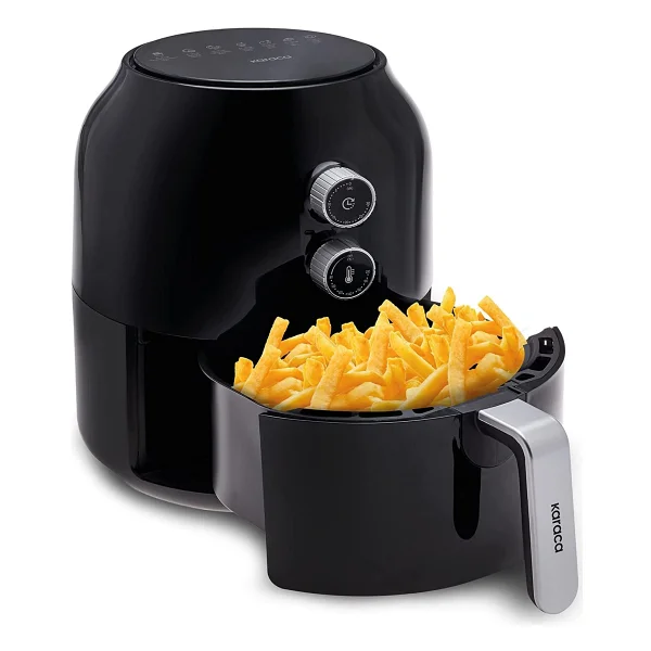Karaca Multifry Air Fryer 3.5 Lt Yağsız Siyah Fritöz - Görsel 3