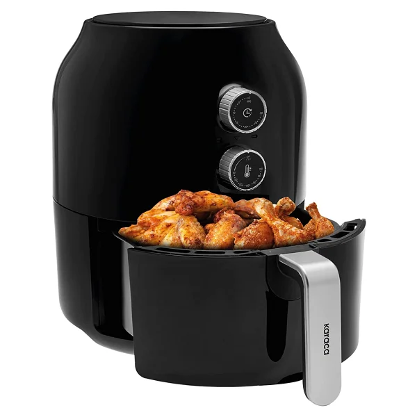 Karaca Multifry Air Fryer 3.5 Lt Yağsız Siyah Fritöz - Görsel 5