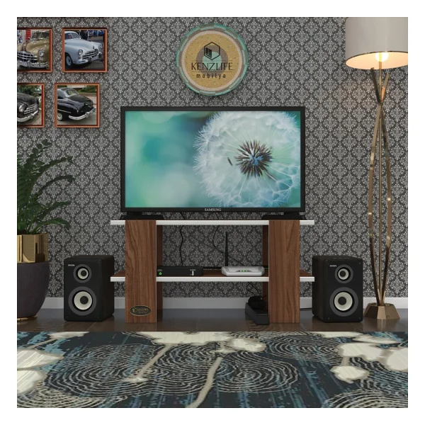 Kenzlife Bangkok Televizyon Sehpası 40x120x30 Cm - Görsel 5