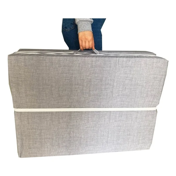 Nelson Tek Kişilik Katlanır Yer Yatağı Sünger Yatak Siyah 80X180 Cm-6 cm - 80 x 120 x 1 cm - Görsel 6