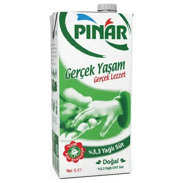 Pınar Tam Yağlı Süt 1 Lt - Görsel 2