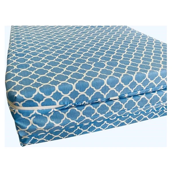 Nelson Katlanır Yer Yatağı Sünger Yatak Mavi Çatı 80x180 Cm-6 Cm Tek Kişilik - 130 X 200 Cm - Görsel 2