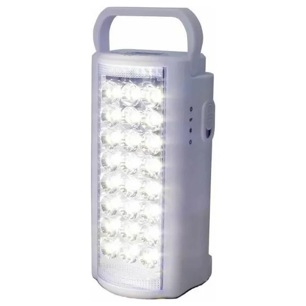 Almina 24 Büyük Ledli Mavi 80 Saat Yanan LED Şarjlı Işıldak - Telefon Şarj Edilebilen - Renkli - Görsel 8