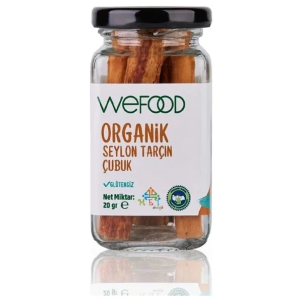 Wefood Seylon Çubuk Tarçın 20 Gr - 1 Adet - Görsel 2