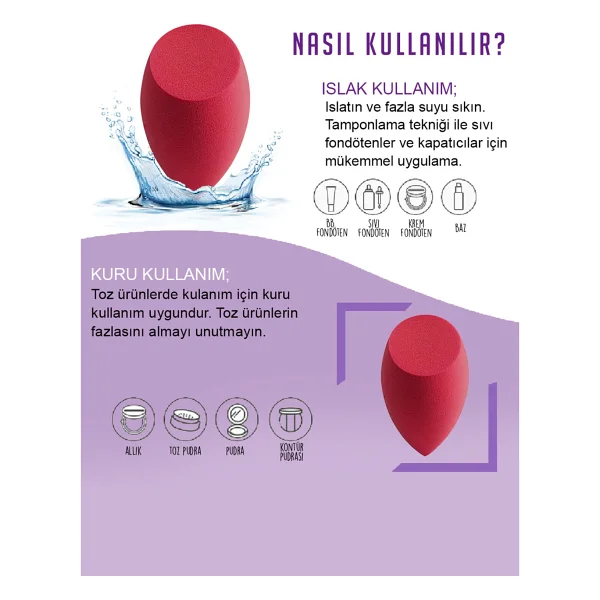 MUJGAN Armut Sünger Seti 4'lü - Görsel 10