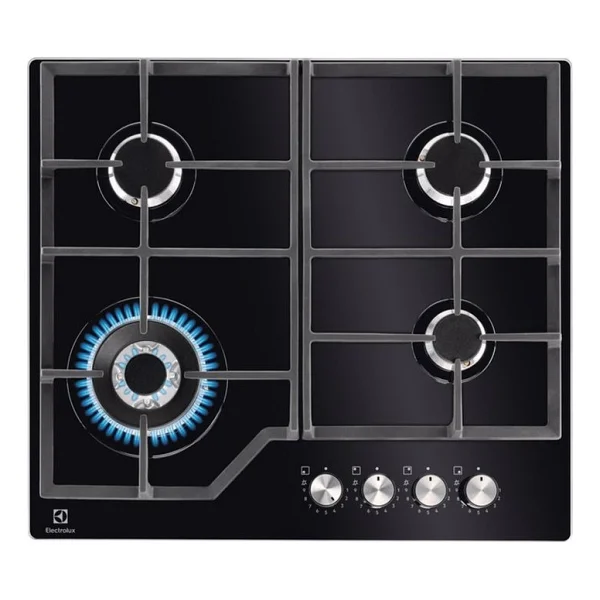 Electrolux Kgg64362k Wok Gözlü Siyah Cam Ankastre Ocak - Görsel 2