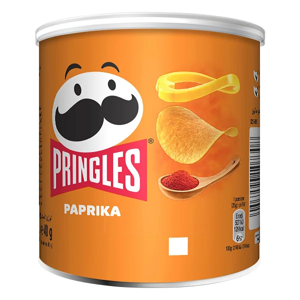 Pringles Paprika Cips 40 gr - Görsel 2