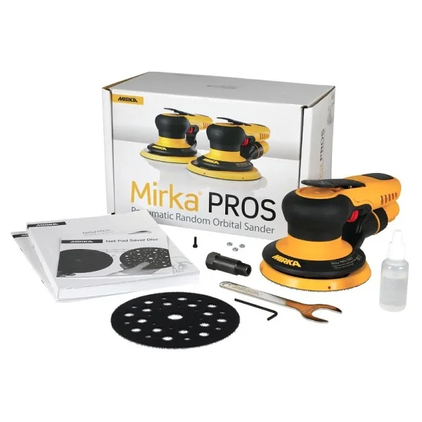 Mirka Pros 650cv Orbital Havalı Zımpara Makinesi - Görsel 3