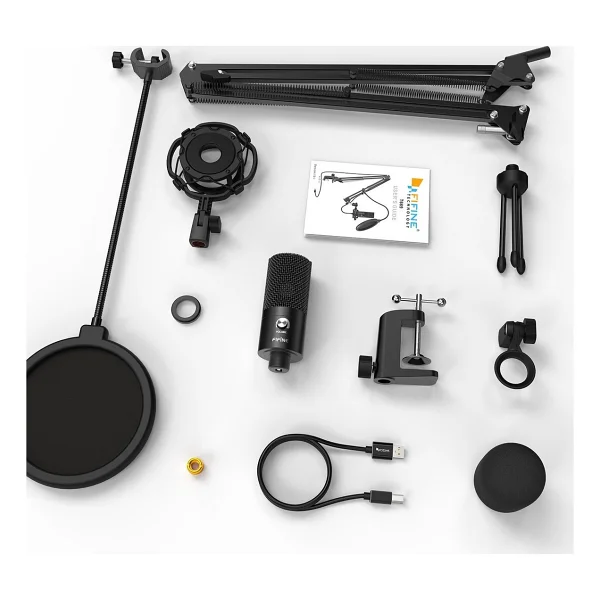 Fifine T669 USB Condenser Mikrofon - Görsel 2