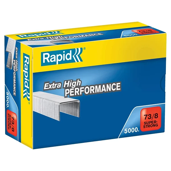 Rapid 24890300 Zımba Teli 73/8 Mm Super Strong, Galvanizli, 5000 Adet - Görsel 2