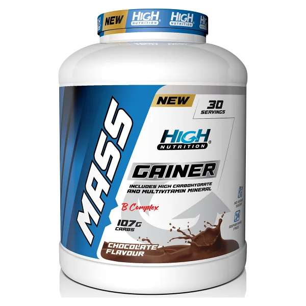 High Nutrition Mass Gainer 3600 Gr Çikolata Aromalı Karbonhidrat Tozu - Görsel 5