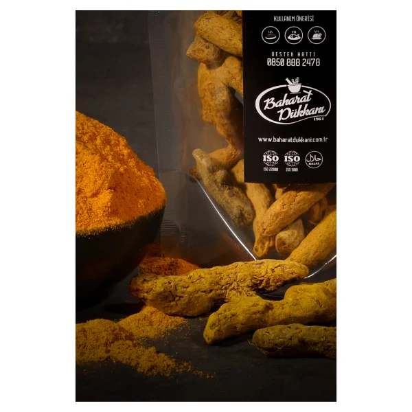 Baharat Dükkanı Zerdeçal (Kök) 60gr - Görsel 2