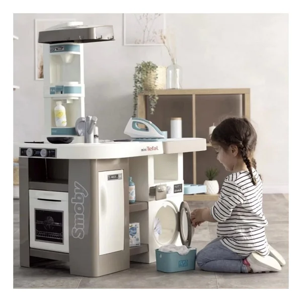 Smoby Tefal Çamaşır Makineli Mutfak Seti 311050 - Görsel 3