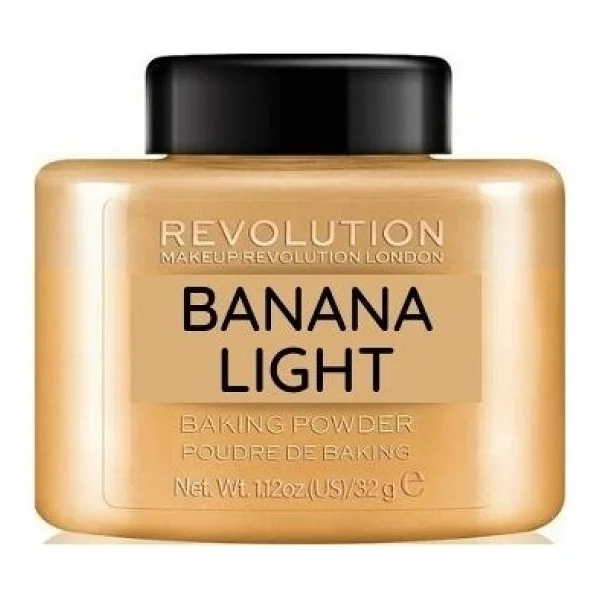 Revolution Baking Powder Banana Light 32 Gr Sabitleyici Pudra - Görsel 2