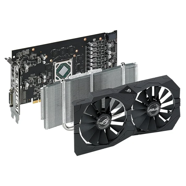Asus RX 560 Rog Strix Rog-Strıx-Rx560-4g-V2-Gamıng 128 Bit Gddr5 4 GB Ekran Kartı - Görsel 5