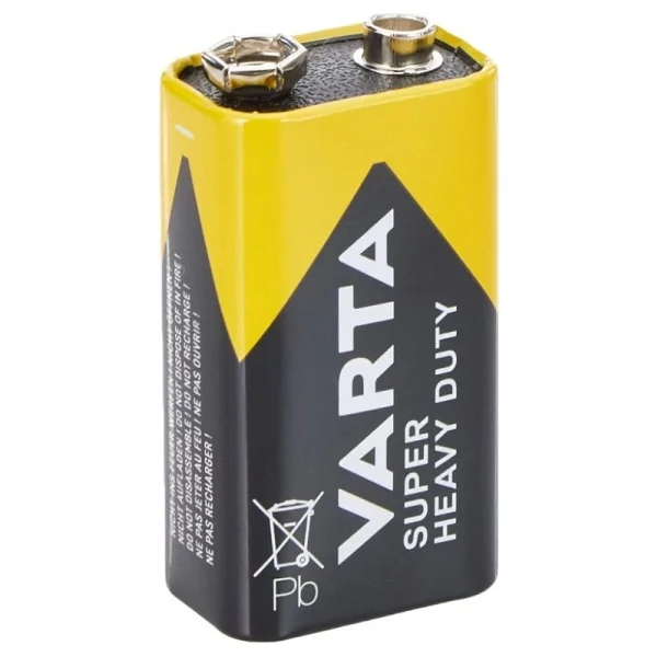Varta Superlife 12'li Çinko 9v Pil - Görsel 4