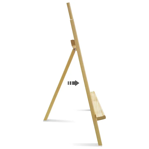 Magic Art Masaüstü Şövale Çam 62cm - Görsel 2