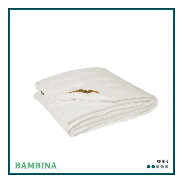 Othello Classico Bambina 195x215 Cm Bambu Çift Kişilik Yorgan - Görsel 2