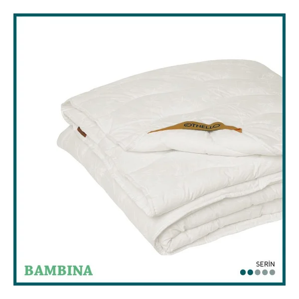 Othello Classico Bambina 195x215 Cm Bambu Çift Kişilik Yorgan - Görsel 3