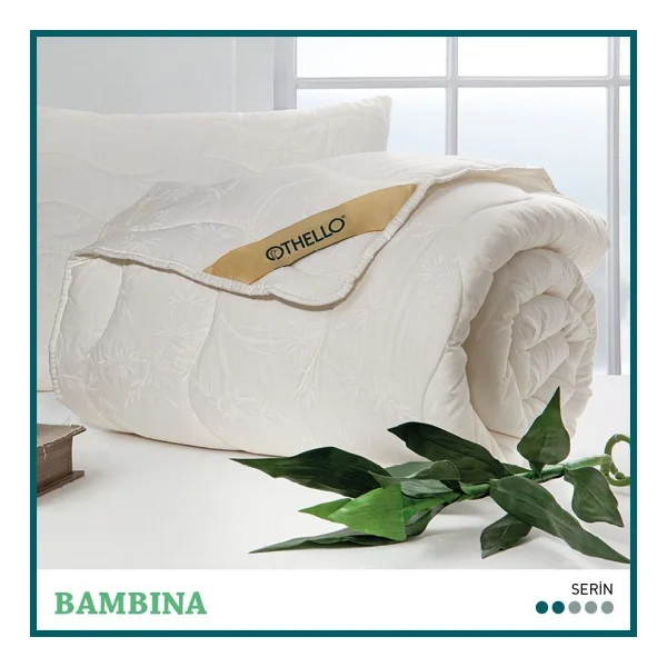 Othello Classico Bambina 195x215 Cm Bambu Çift Kişilik Yorgan - Görsel 5