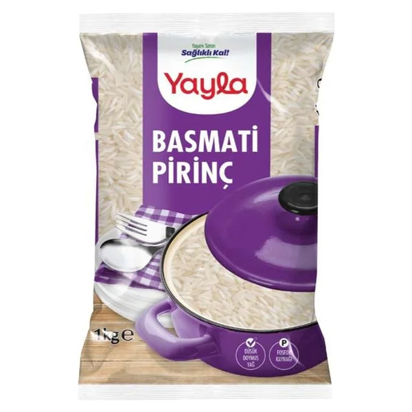 Yayla Basmati Pirinç 1 Kg - Görsel 2