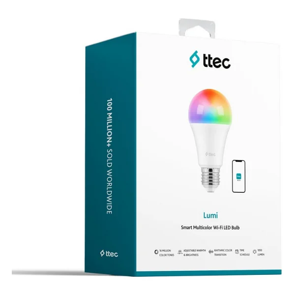Ttec 2aa01 Lumi Akıllı Wi-Fi LED Ampul - Görsel 8