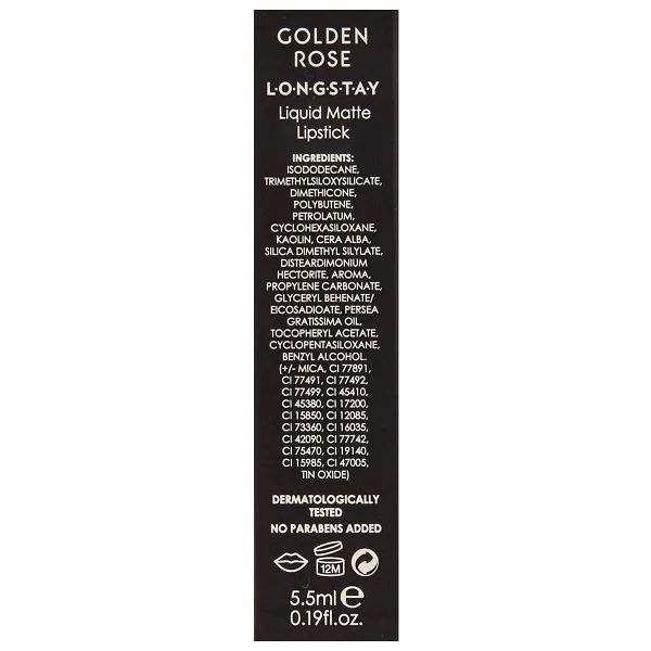 Golden Rose Ruj Longstay Liquid Matte Lipstick 16 - Görsel 4