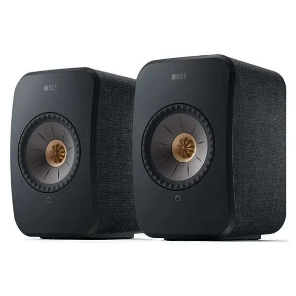 Kef Lsx Iı Hi-Fi Siyah Kablosuz Ev Sinema Hoparlörü - Görsel 7