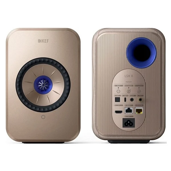 Kef Lsx Iı Hi-Fi Kahverengi Kablosuz Ev Sinema Hoparlörü - Görsel 4