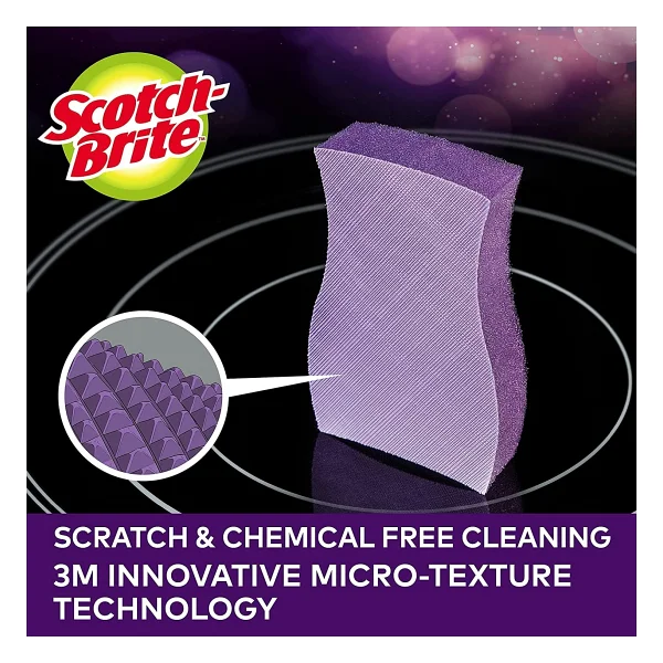 Scotch-Brite Cam Ocak Temizlik Süngeri - Görsel 5