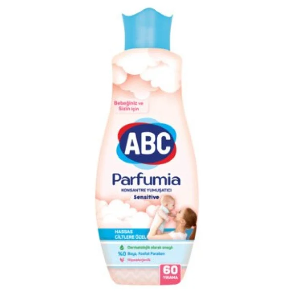 Abc Parfumia Sensitive Konsantre Çamaşır Yumuşatıcı 1440 Ml - Görsel 3