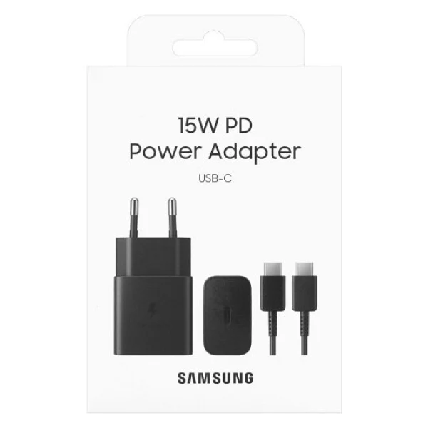 Samsung Ep-T1510xbegww 15 W Siyah Type-C Kablolu Hızlı Şarj Aleti - Görsel 6