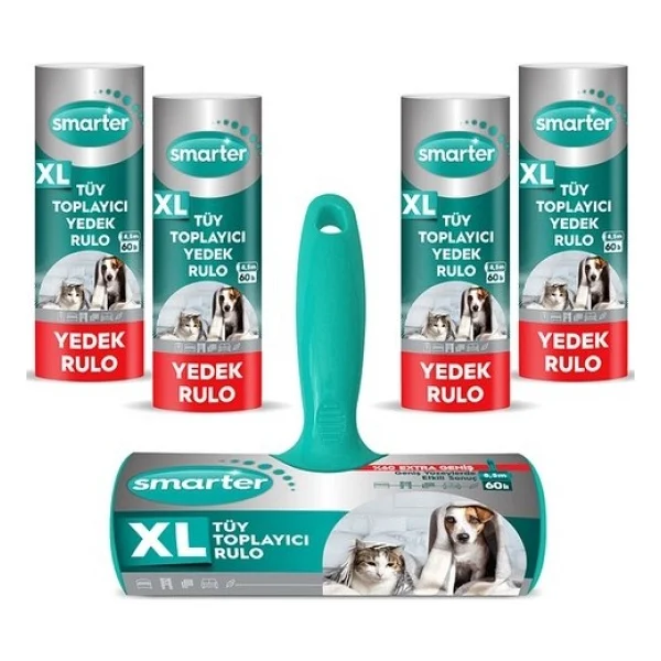 Smarter XL Tüy Toplayıcı + 4 Yedek Rulo - Görsel 2
