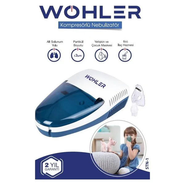 Wohler Kompresörlü Nebülizatör - Görsel 8