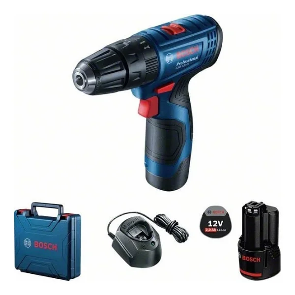 Bosch Gsb 120-Li Çift Akülü 2 Ah Darbeli Vidalama Makinesi - Görsel 3